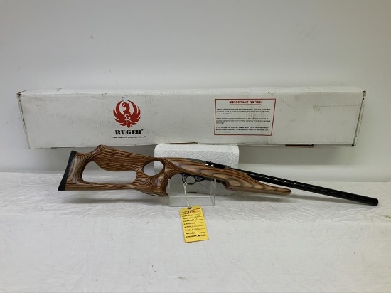 Ruger 10/22 carbine 22lr rifle, sn RRR-00649, 20" barrel, box,