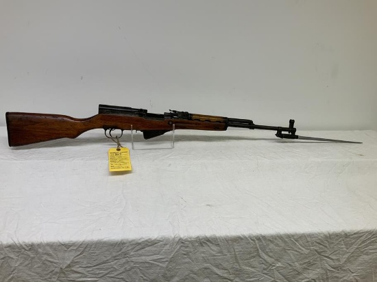 Chinesse SKS 7.62x39 rifle, sn 10136081, 20" barrel,