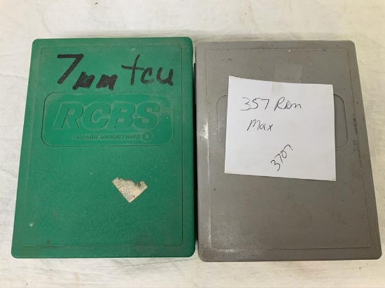 RCBS reloading die sets - 7mm T/CU and .357 rem max