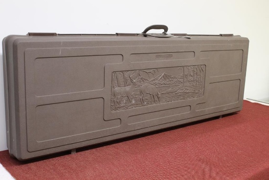 Bow Guard hard case with interior gear box, inside