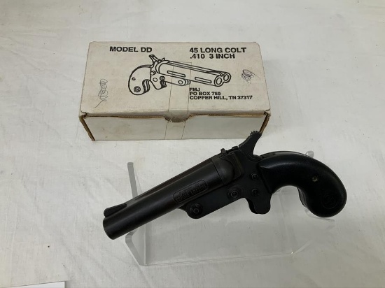 FMJ 45 LC/410ga pistol, sn C00040705, 3.75" barrel, D.D. model,