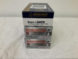 9mm Lot - 2 boxes of Winchester 9mm Luger 115gr JHP