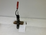 Lyman 450 bullet lube-sizer with die and punch