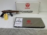 Ruger 22 charger pistol, sn 490-56915, 22lr, laminated stock,
