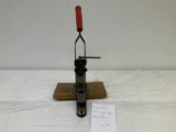 Lyman 450 bullet lube-sizer with die and punch