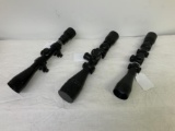 3 scopes - BSA 3-9x40, BSA Sweet 22 3-9x40, Bausch & Lomb