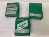 RCBS reloading die sets - .223 Rem with neck die some rust,