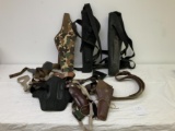 Holsters - 3 Bandolier style holsters for large scoped revolvers