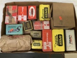 Bullet Lot - all partial boxes - .38 cal, .357, 22, 44, 30, .530, and