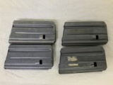4 metal AR-15 Mags 20 rds, 3 are Colt and 1 Univeral Ind.