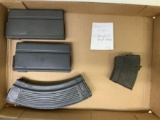 2 AK-47 Mags (30rd and 5 rd) and 2 Springfield M1A Magazines