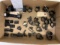 Box lot - 6 sets of rings, misc. bases and sling swivels and 2