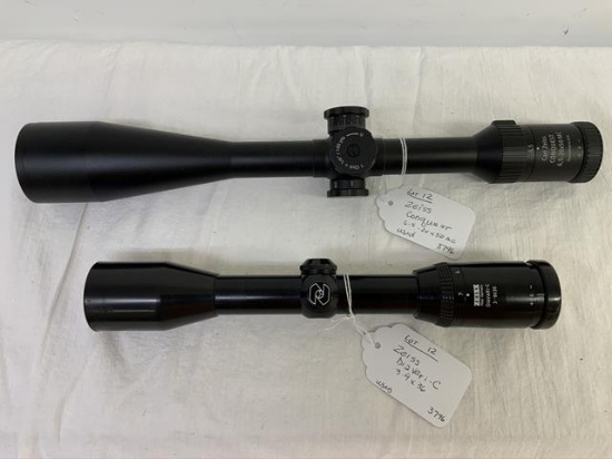 2 Zeiss scopes - Zeiss Conquest 6.5-20x50 MC and a Zeiss