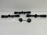 scope lot - Bushnell sportview 3-9x32 with rings, 3-9x40