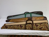 5 soft long gun cases, all used, all for one money