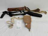 3 Leather Shoulder Holsters, Previously used