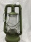 green embury barn lantern with clear shade