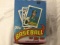 4 sealed boxes 1989 topps baseball cards