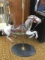 modern carousel horse