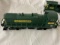 k-line 4 pc train set. Engine/gondola/caboose/transformer