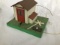 2 pc lionel operating gateman & operating switch tower