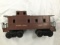 4 lionel train cars - 2 box cars/hopper/caboose