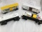 4 k-line box cars - 3 in original boxes  each x4