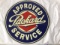 2 modern collectible tin signs - Packard service &
