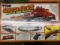 tyco santa fe 72 pc playset/ train set - iob