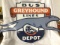 large modern porcelain sign - greyhound depot