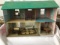 town and country tin litho dollhouse - iob