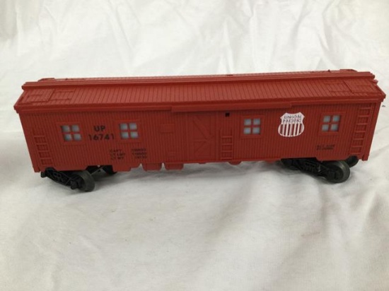 lionel #16741 UP illuminated bunk car