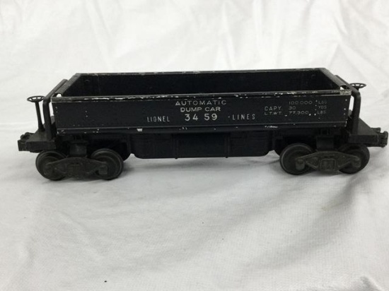 lionel #3459 automatic dumping ore car in original box