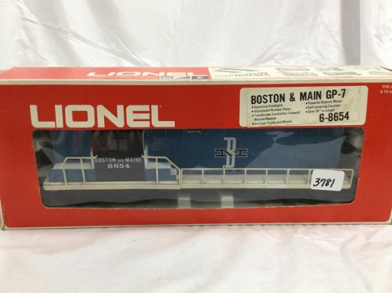 lionel boston & main engine #8654