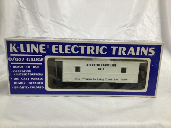 3 k-line train cars - #1891 classic caboose/#6144 SP caboose