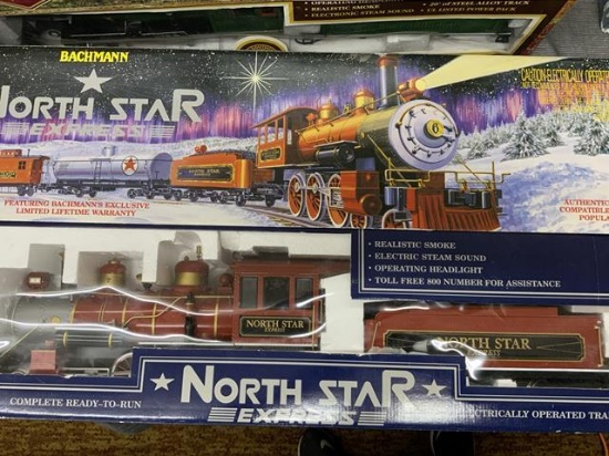 bachmann north star express train set in original box