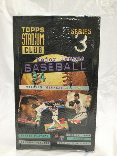 2 sealed boxes baseball cards - 1992 pinnacle/1994 topps