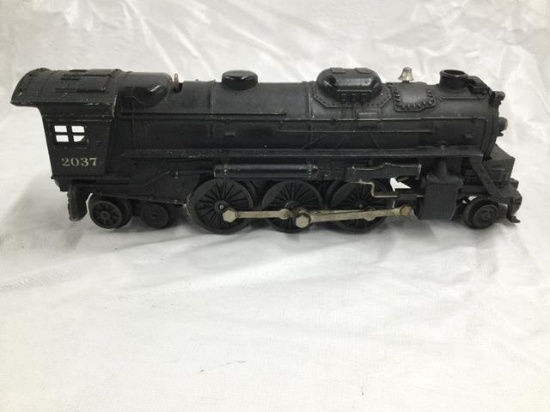 5 pc lionel train set - 2037 engine/2 gondolas/tanker/