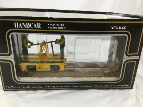 box lot- lionel 1061 engine/k-line handcar and misc