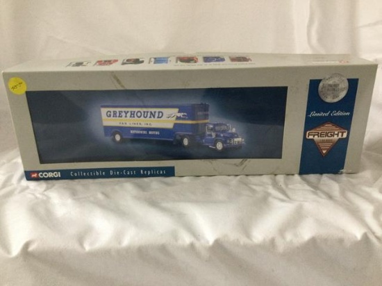 limited edition corgi diecast greyhound tractor trailer
