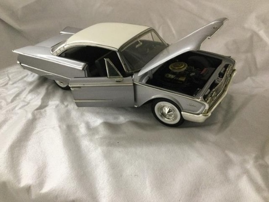 2 large ertyl diecast cars -1960 ford starliners - each x2