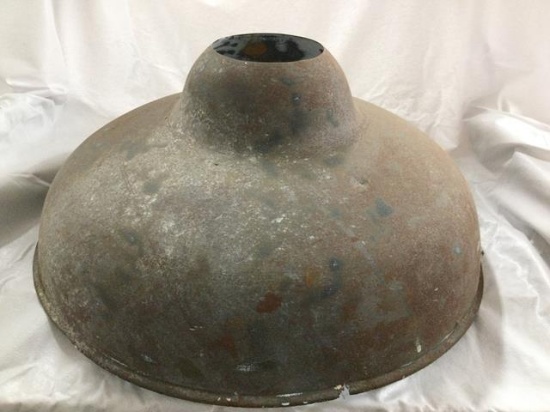 large tin light shade