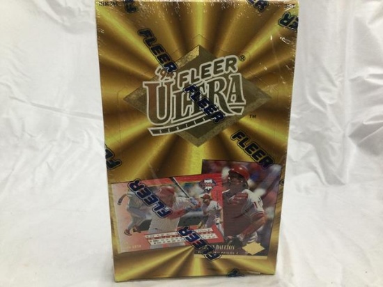 2 sealed boxes baseball cards - 92 pinnacle/94 fleer