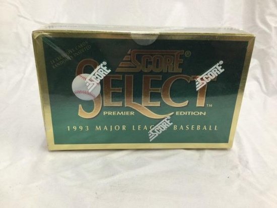 3 sealed boxes baseball cards - 94 topps/93 score/90