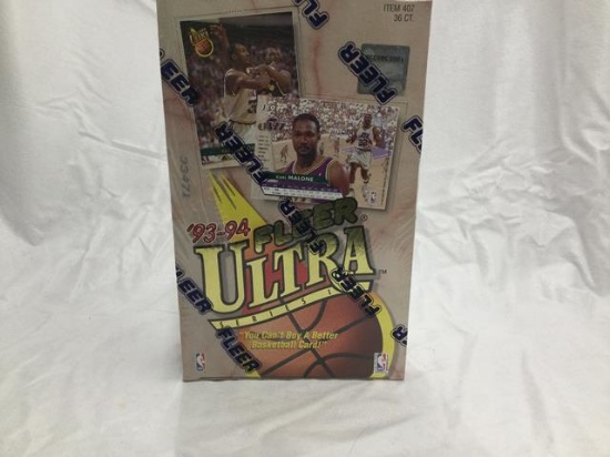 2 sealed boxes basketball cards - 91-92 skybox/93-94 fleer