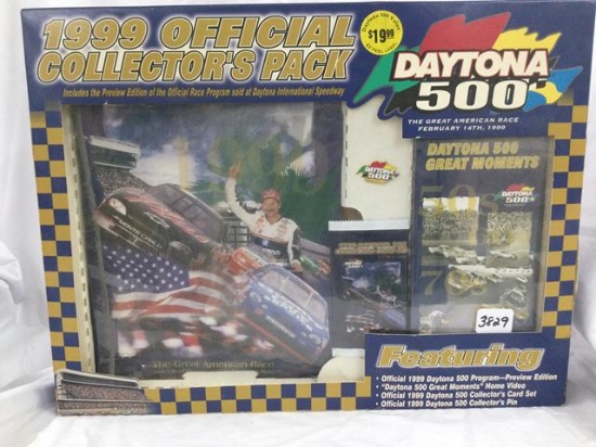 nascar daytona 500 1999 official collector pack
