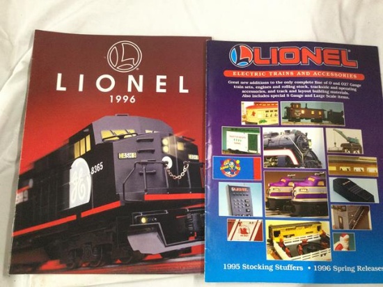 boxplot lionel ephemera- magazines, calendars, etc -