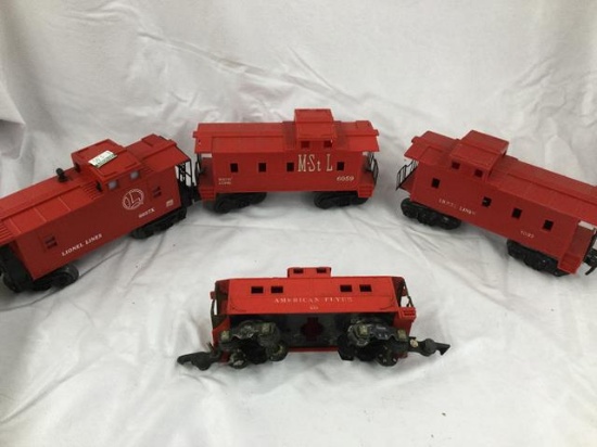 8 lionel cabooses-some as is - all 1$$