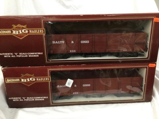 bachmann big hauler #93712 - high side gondola - B&O -