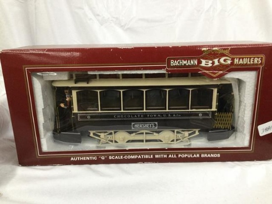bachmann big hauler #93955 - hershey street car - iob